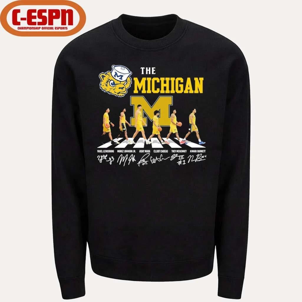 The Michigan Men’s Basketball Abbey Road Shirt