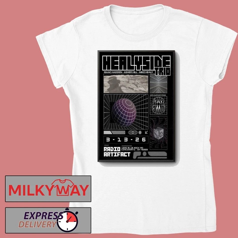 Healyside Trio Cincinnati Event Mar 13 2026 Poster shirt