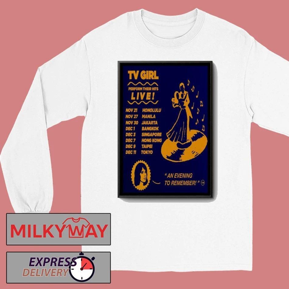 TV Girl Fall Tour 2025 Poster shirt