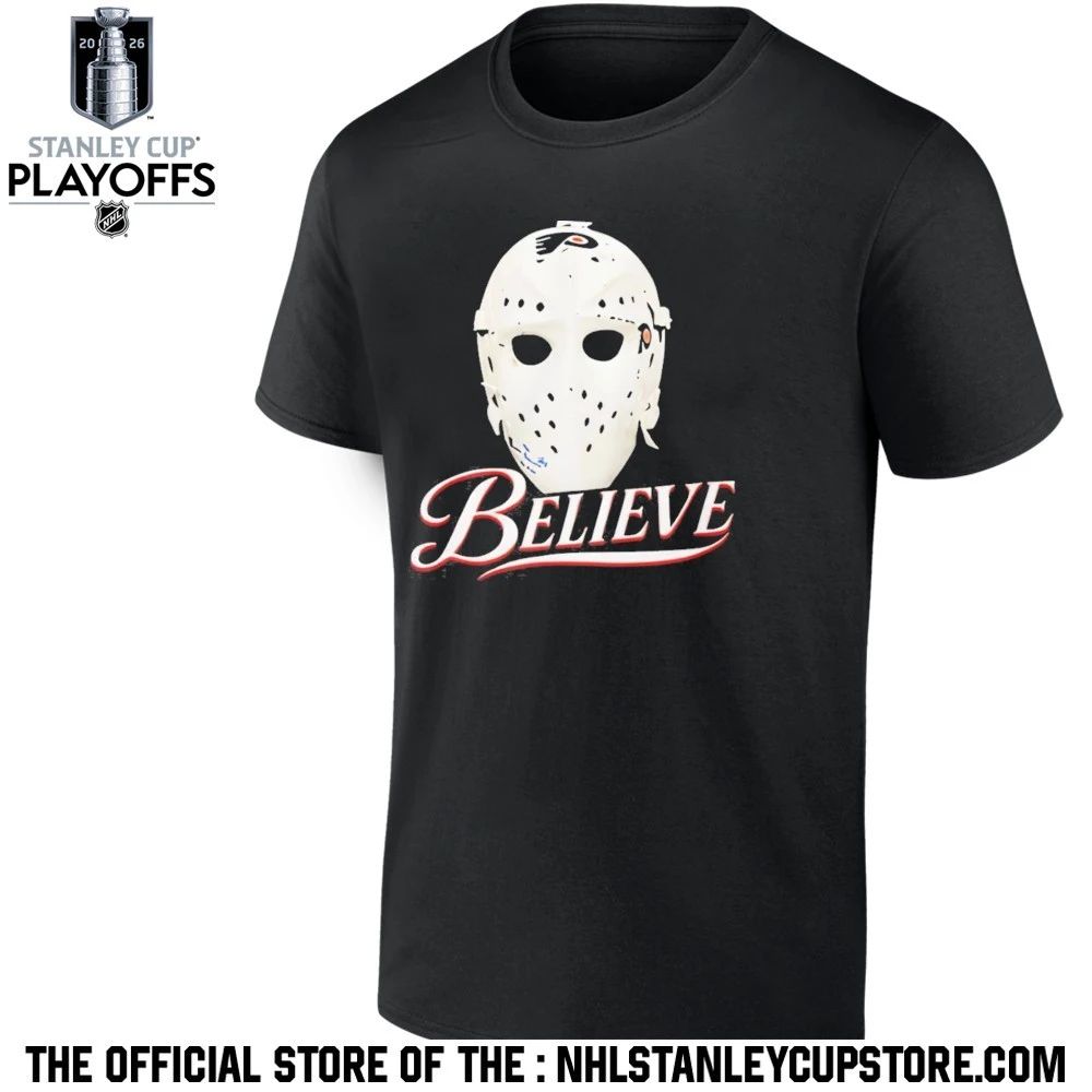 Philadelphia Flyers Believe Bernie Parent’s Mask Shirt