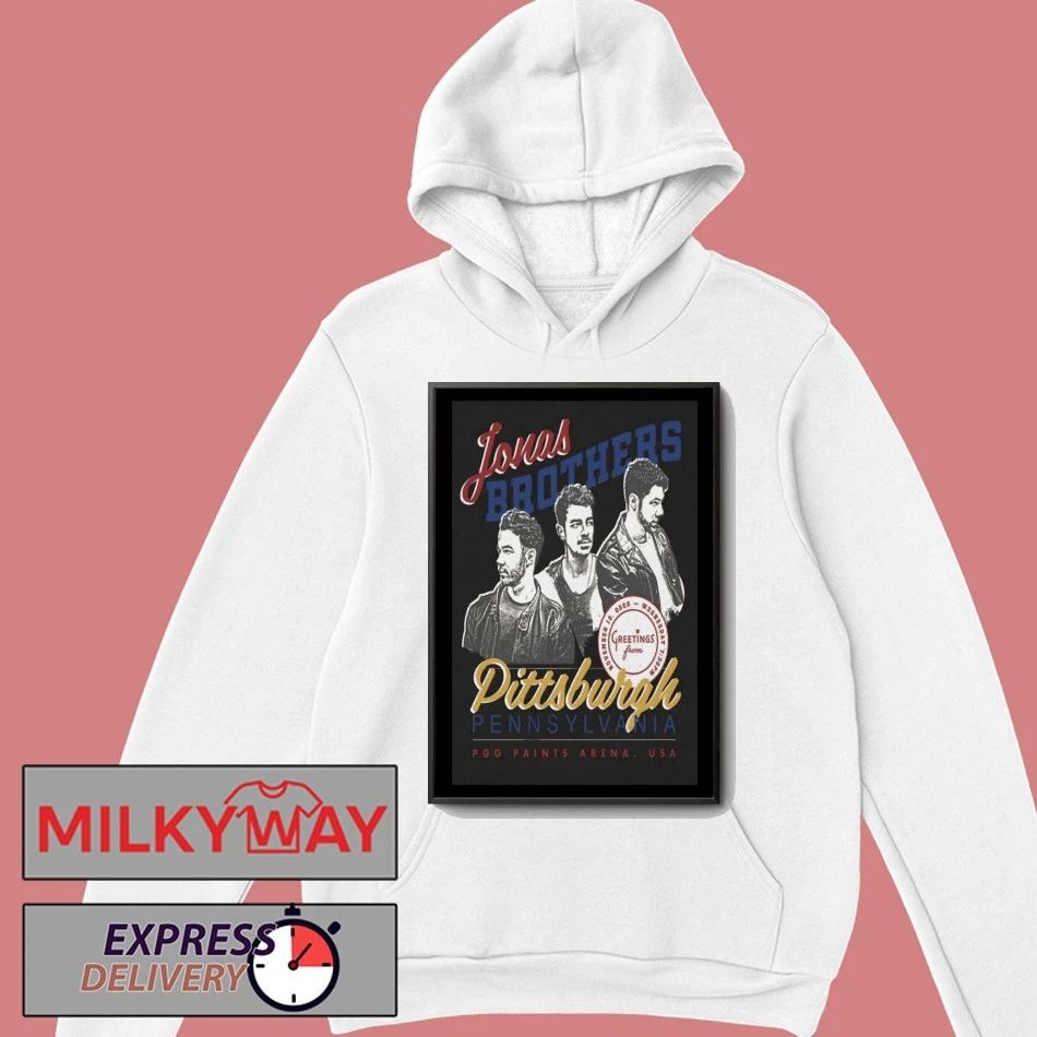 Poster Pittsburgh, PA Jonas Brothers November 12 2025 shirt
