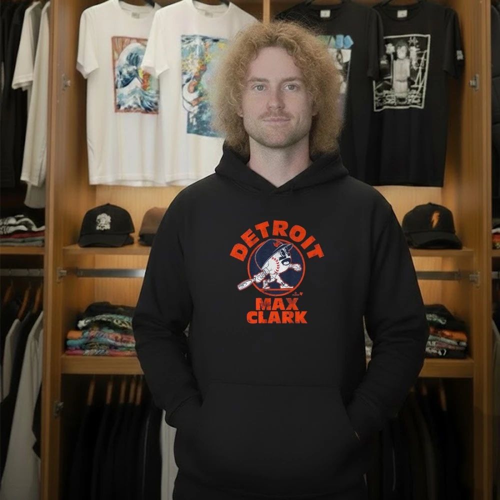 Max Clark Detroit Baseball Buddies Shirt