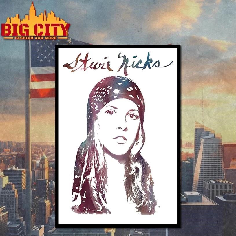 Stevie Nicks Tour 2025 Head Scarf Photo Vintage Shirt