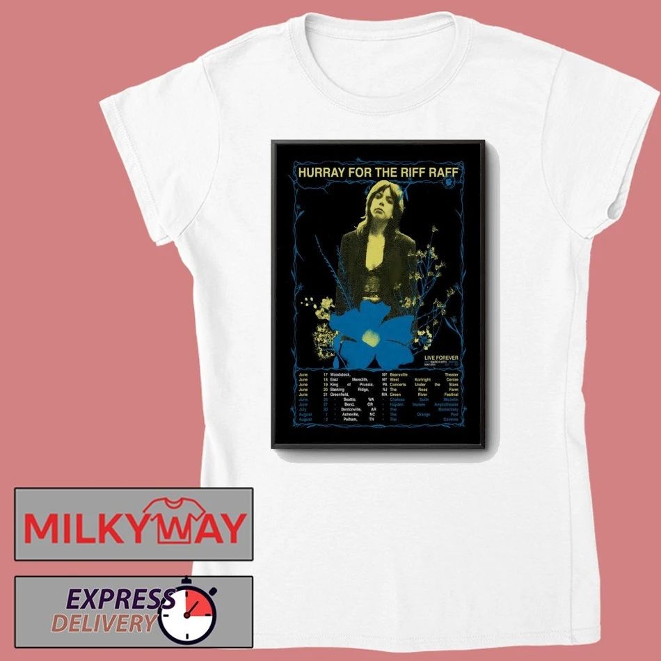 Hurray For The Riff Raff Summer Tour 2026 Poster shirt