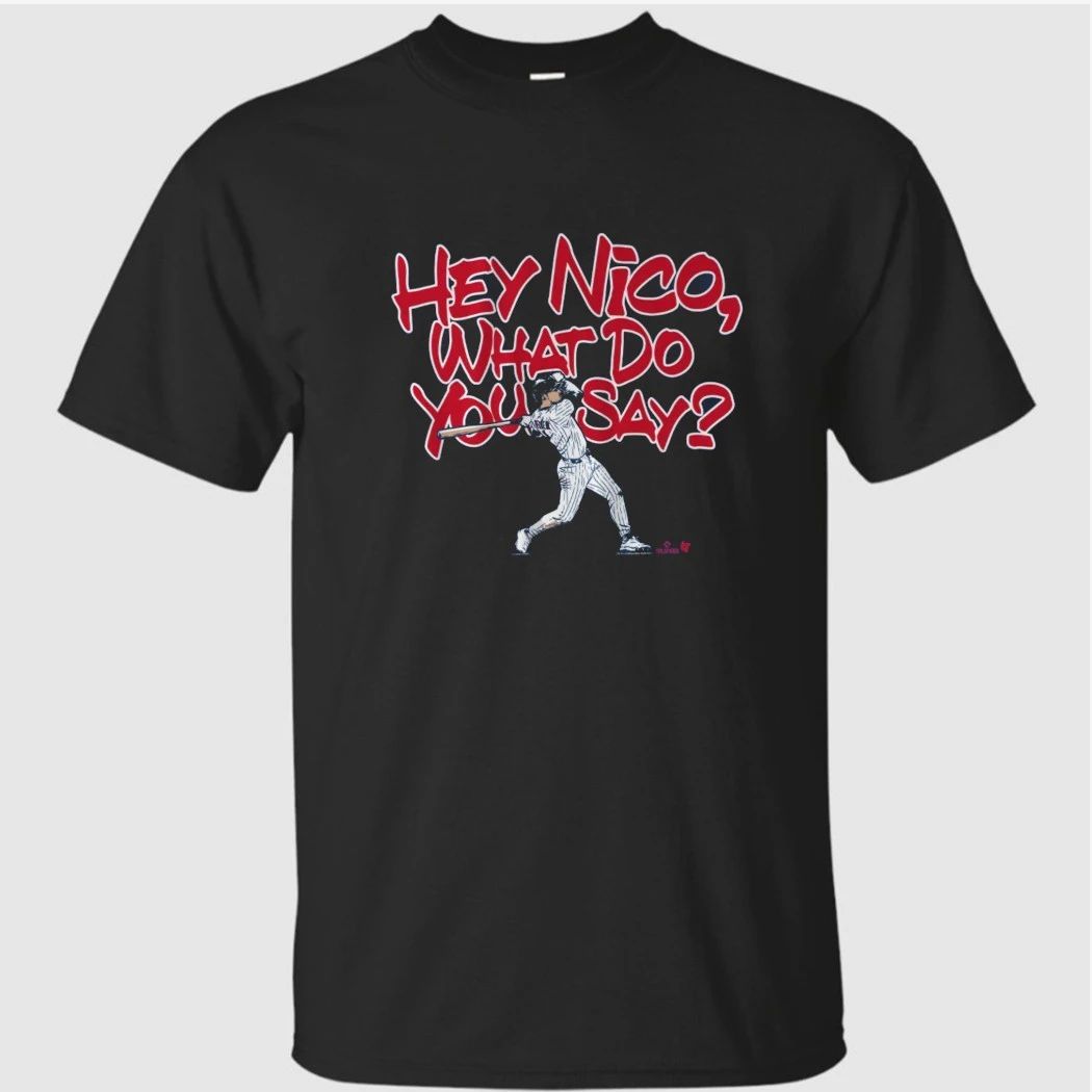 Nico Hoerner What Do You Say Shirt