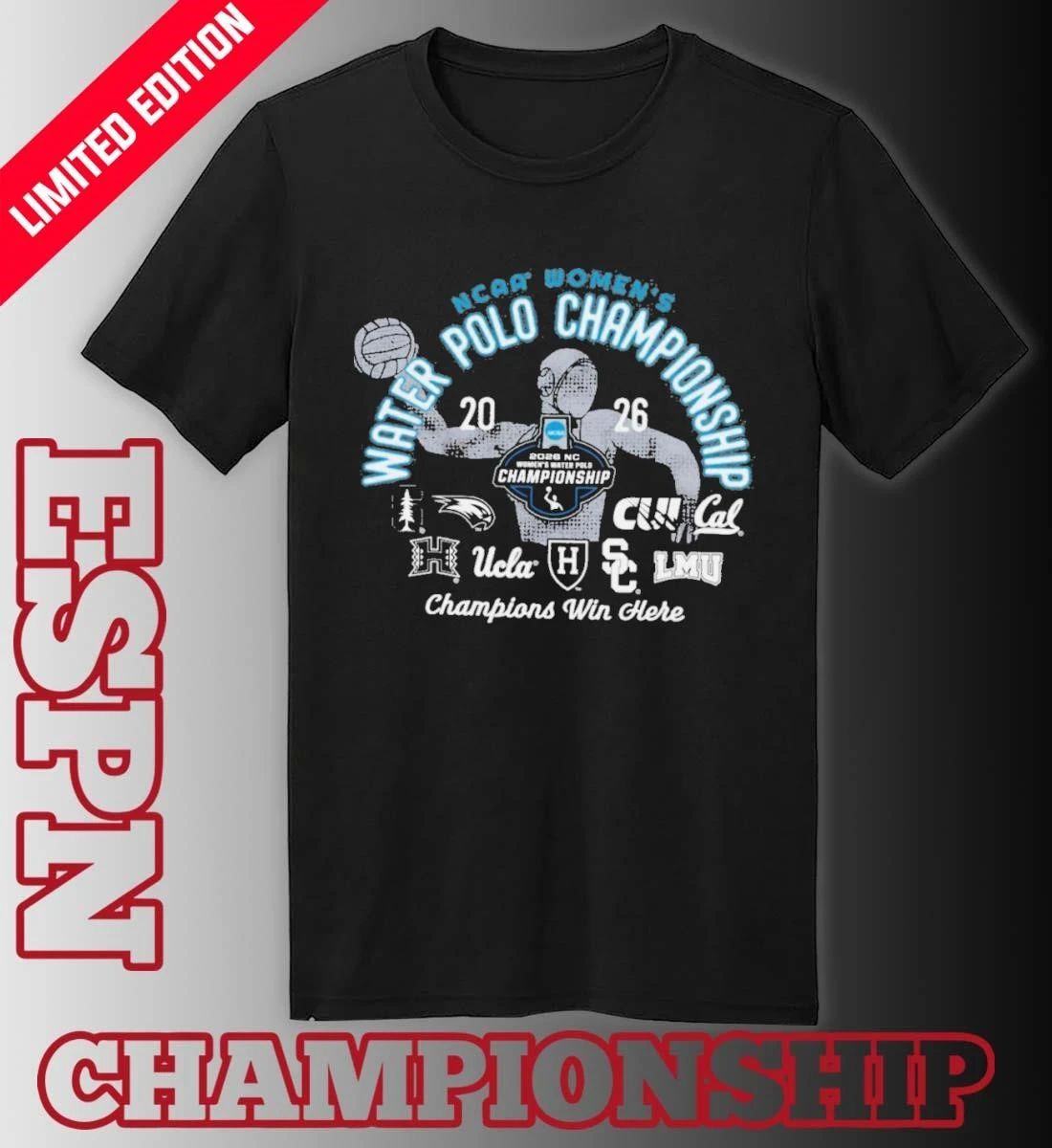 Champions Win Here 2026 NCAA Women’s Water Polo Championship T-Shirt