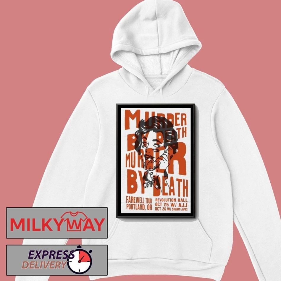Murder By Death Portland Oregon Poster shirt