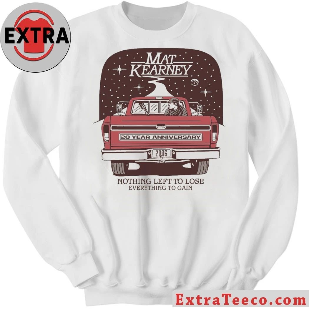 Mat Kearney Nothing Left to Lose Everything To Gain Shirt