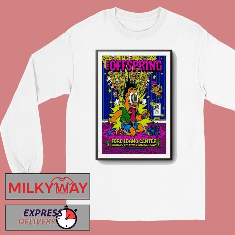 Poster The Offspring At Ford Idaho Center In Nampa, ID On Jan 19, 2026 shirt