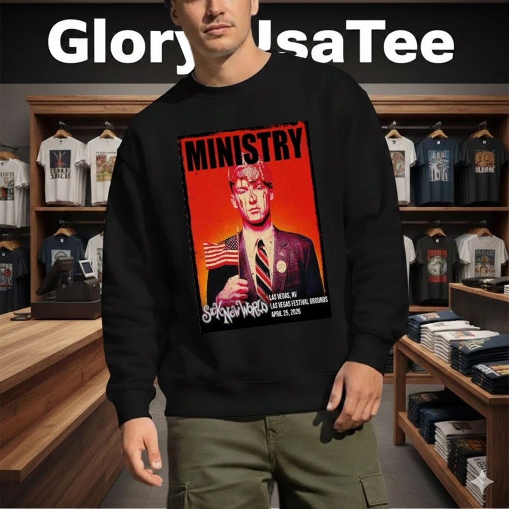 Ministry Concert Las Vegas NV April 25 2026 Shirt