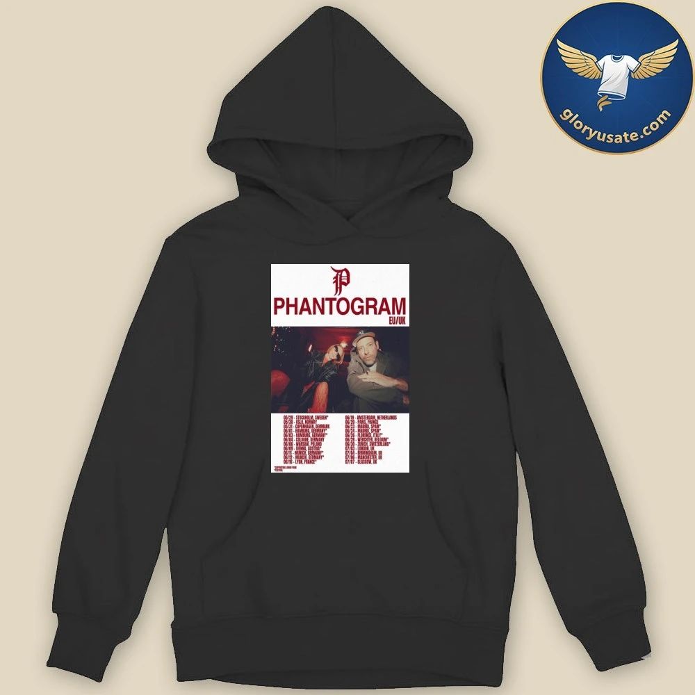Phantogram Europe UK 2026 Poster Shirt