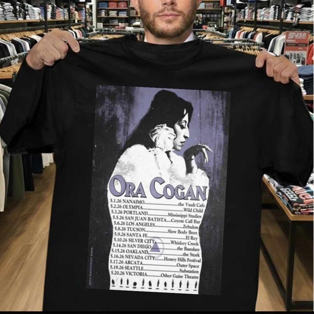 Ora Cogan Fall Tour 2026 Poster Shirt