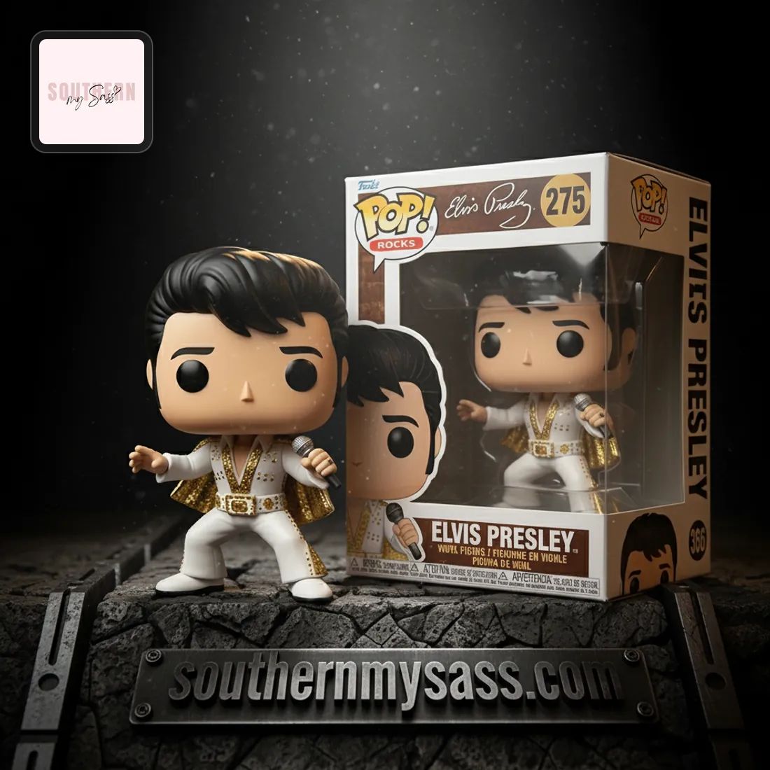 Elvis Presley Funko Pop! Rocks Pop Figure Doll