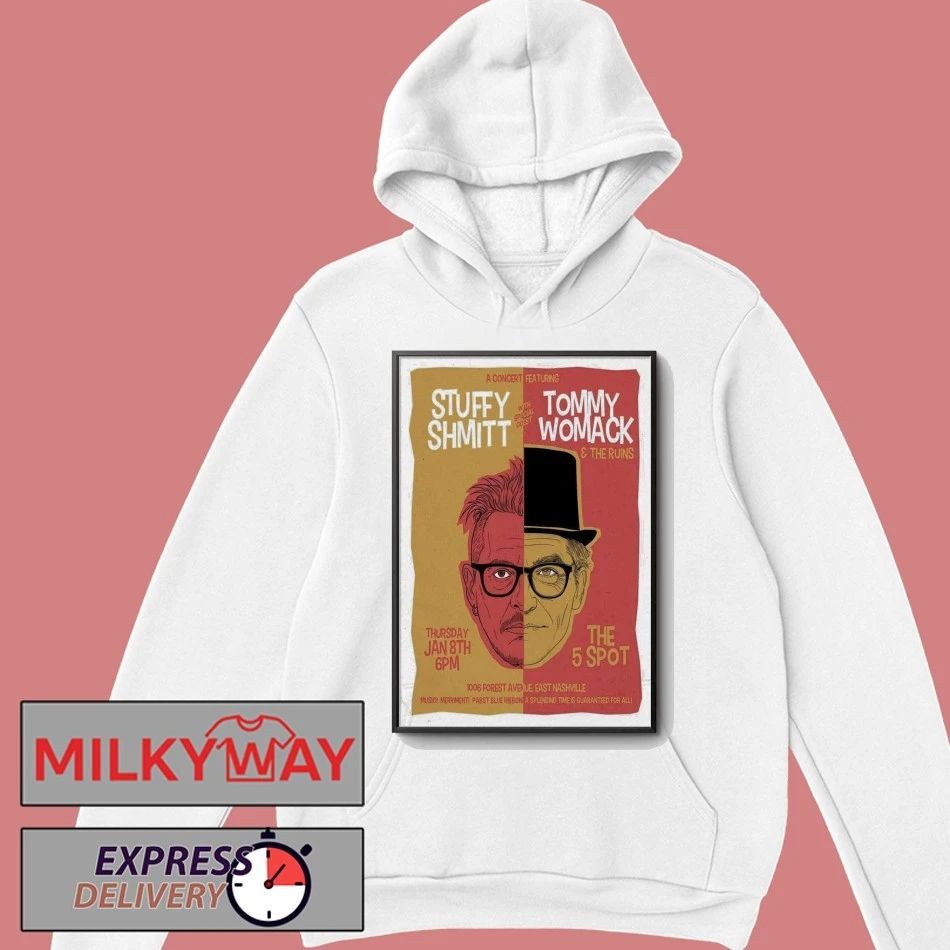 Stuffy Shmitt With Tommy Womack 1.8.2026 Nashville TN Poster shirt