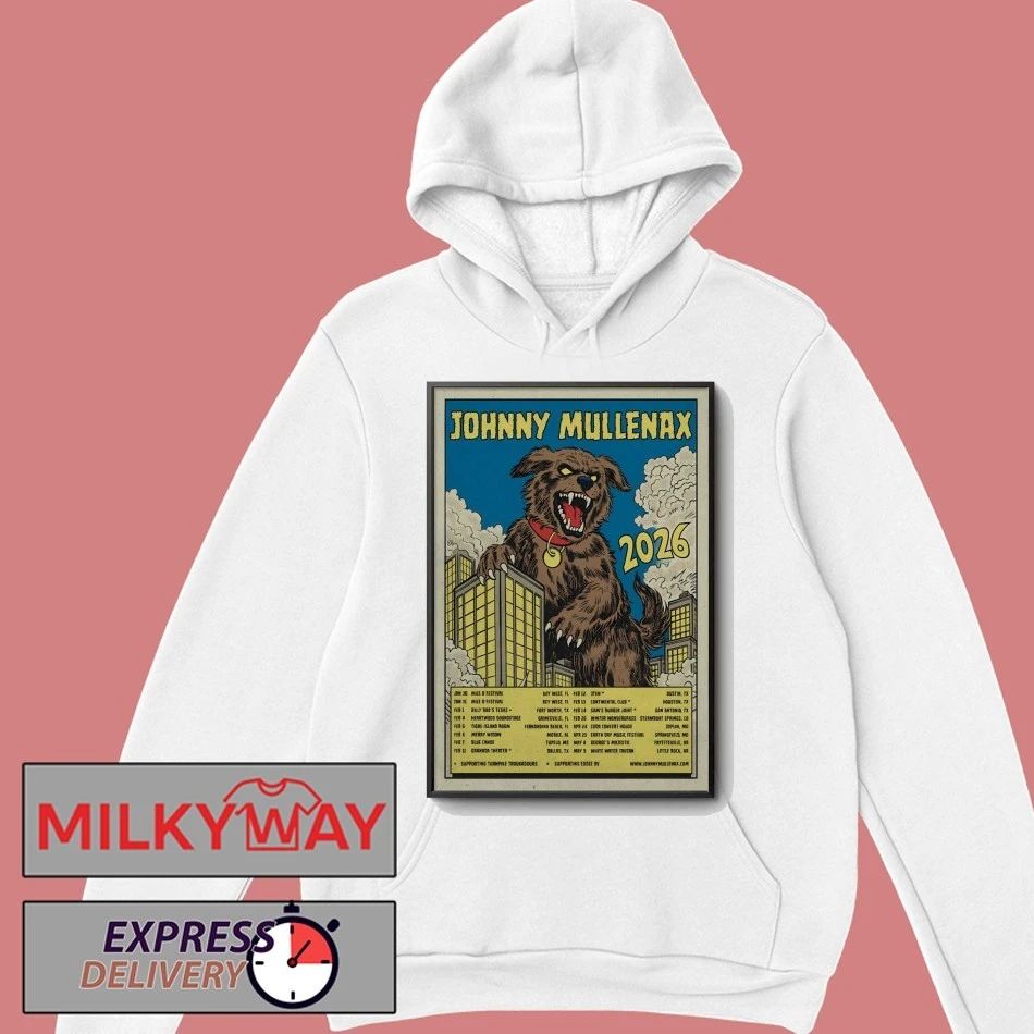Johnny Mullenax On Tour 2026 Poster shirt