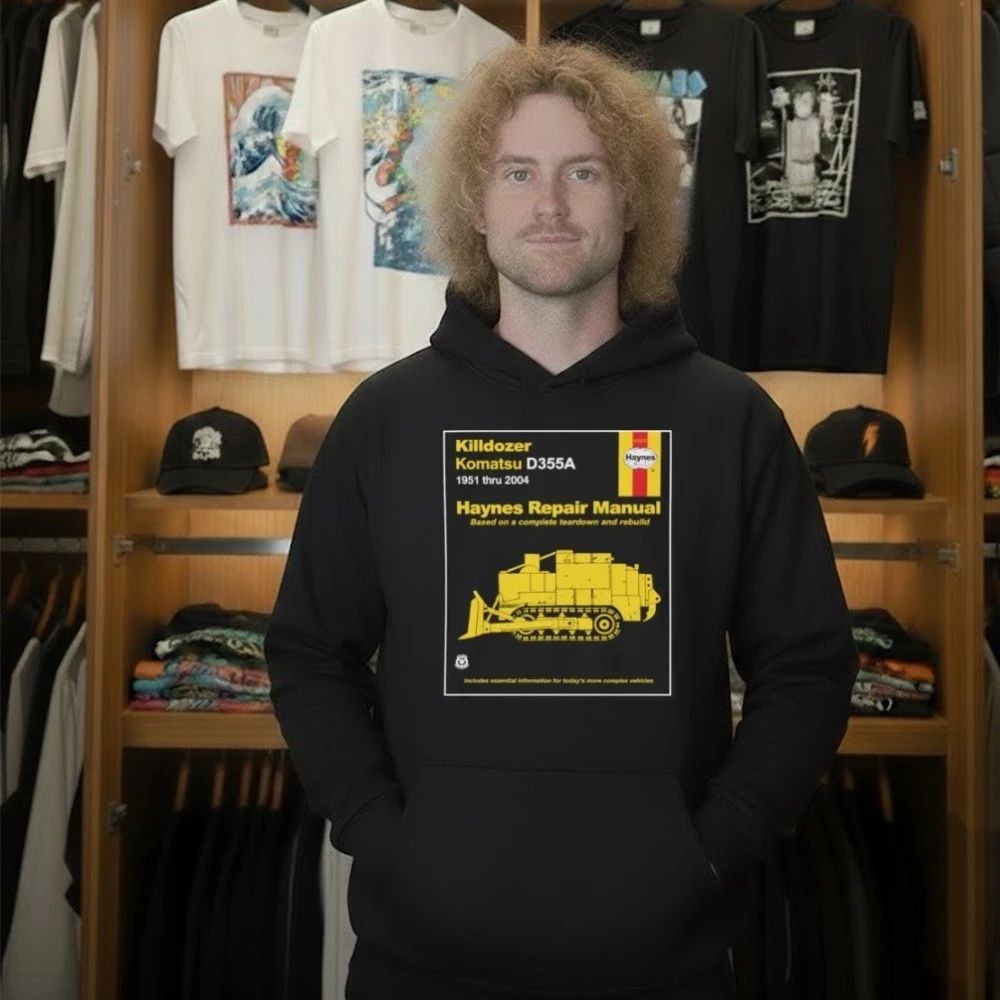 Killdozer Komatsu Haynes Repair Manual Shirt