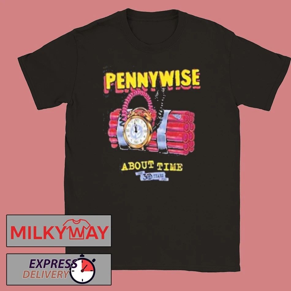 Pennywise About Time 30 Year Anniversary Shirt
