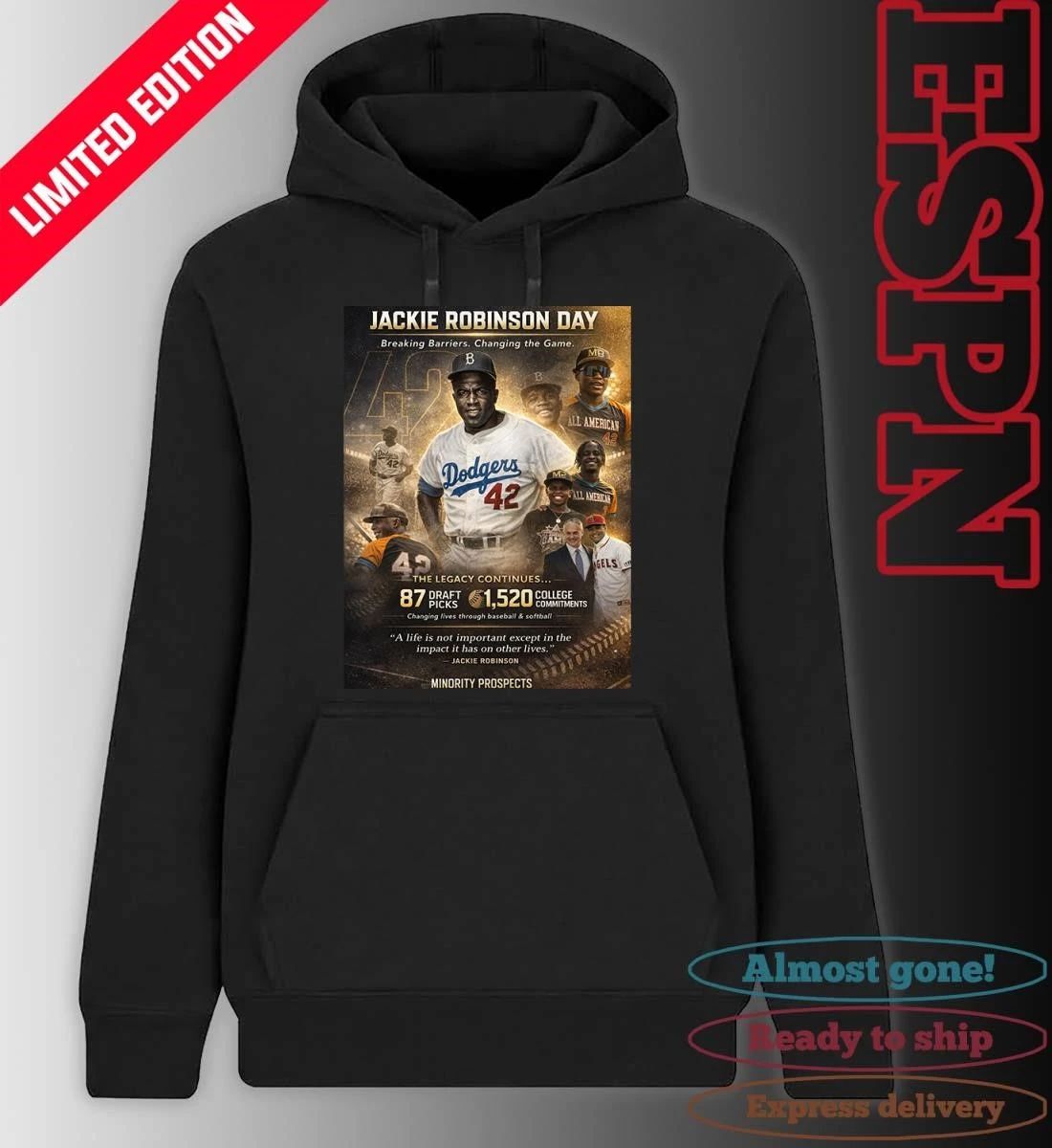 Jackie Robinson Day Breaking Barriers Changing In The Game Poster Shirt