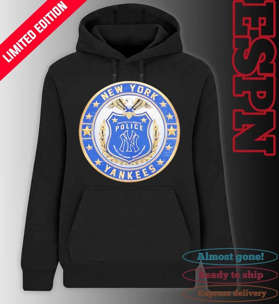 New York Yankees X Protect & Serve Police Shirt