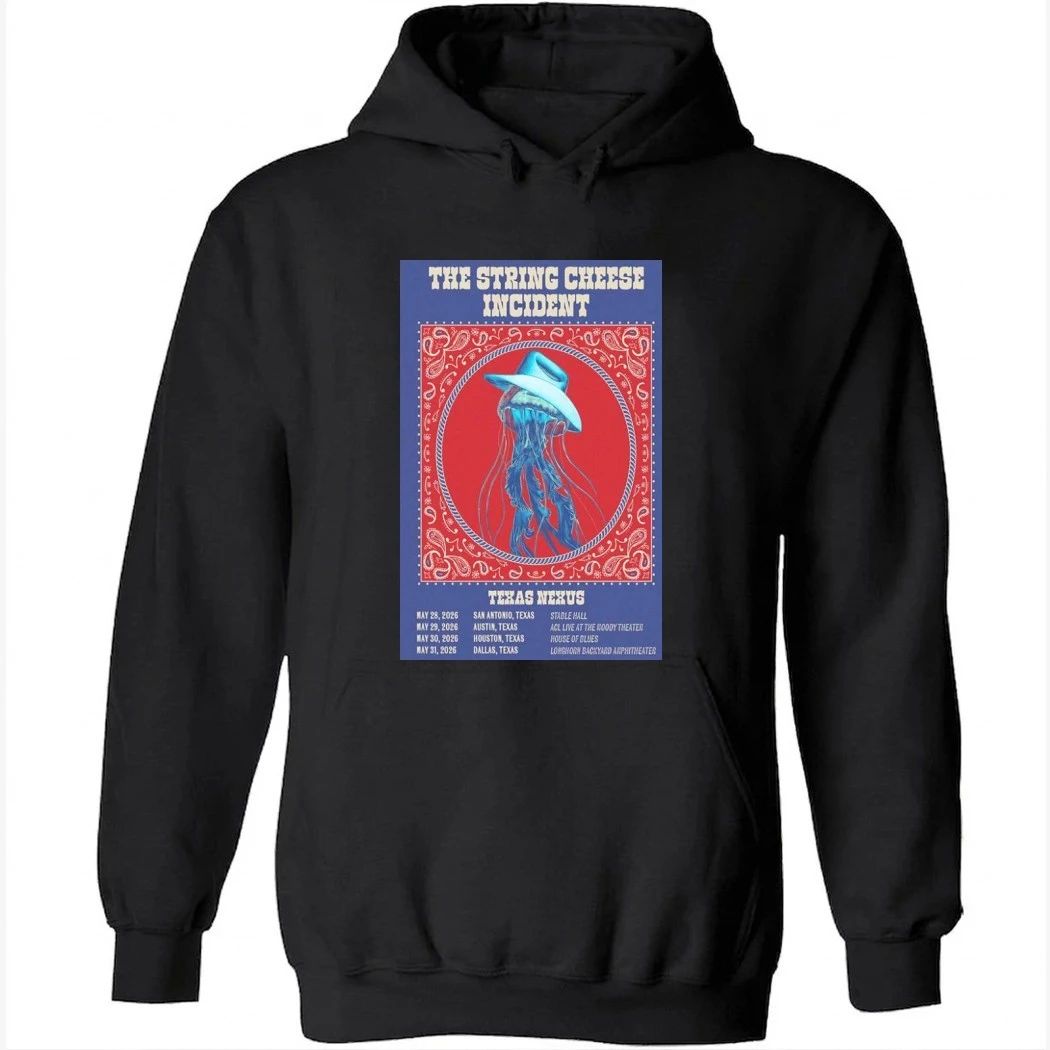 The String Cheese Incident Texas Nexus Tour 2026 Poster Shirt