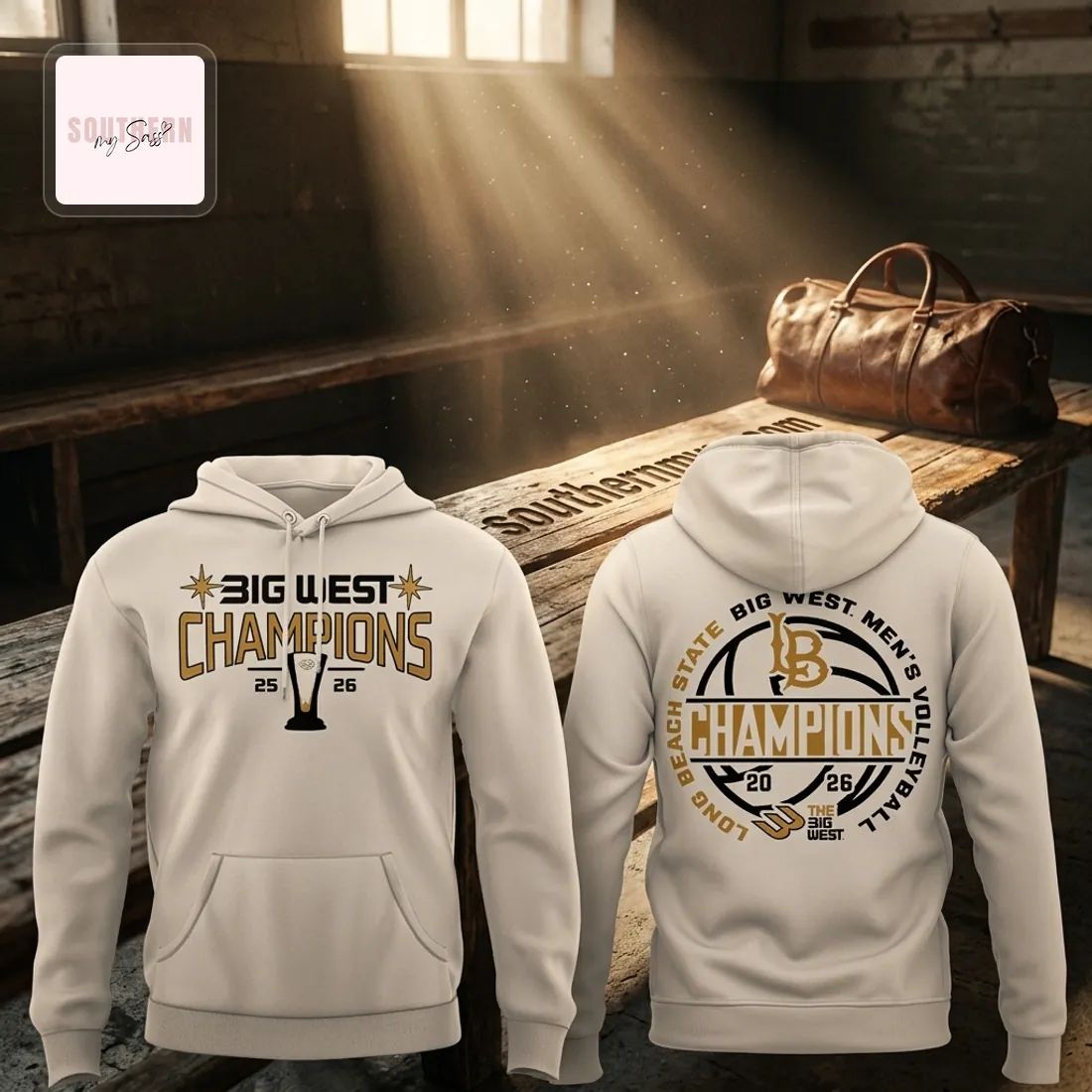 Long Beach State Big West Men’s Volleyball 2026 Champions Commemorative Hoodie