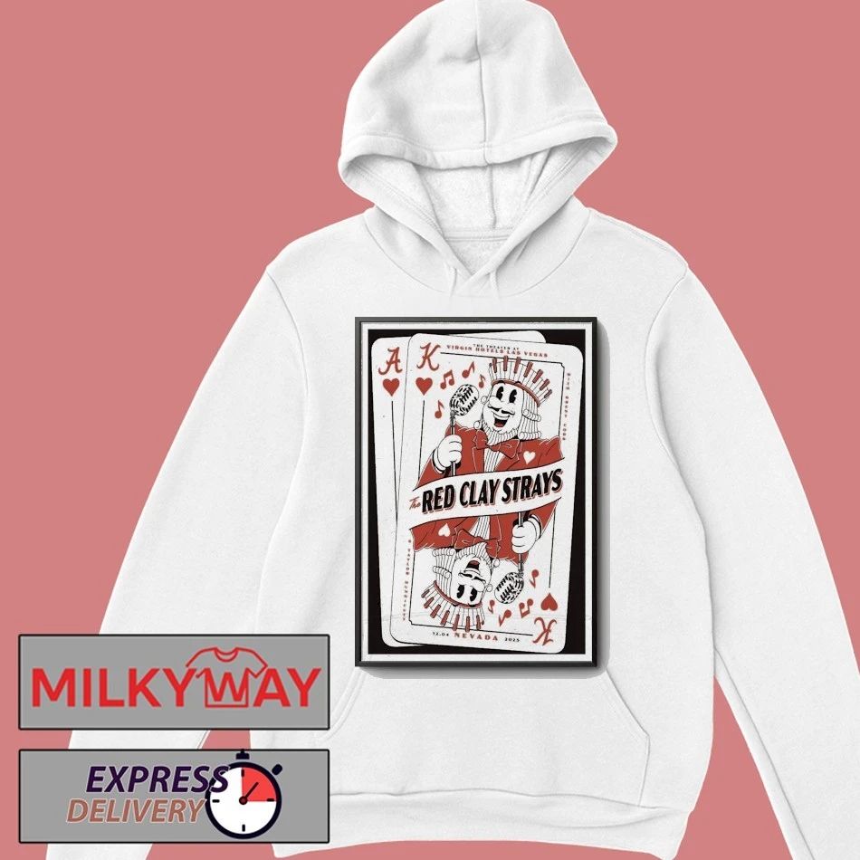 The Red Clay Strays Dec 4 2025 Las Vegas NV Poster shirt