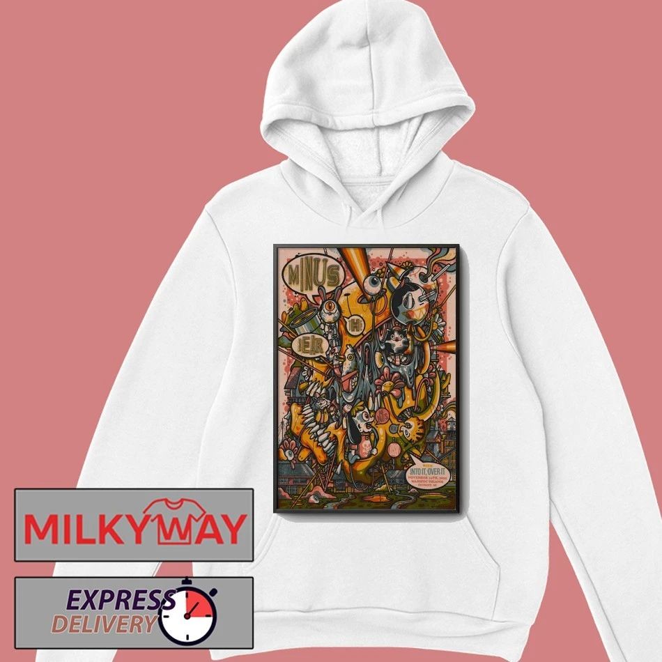 Minus The Bear Detroit MI, November 14 2025 Poster shirt