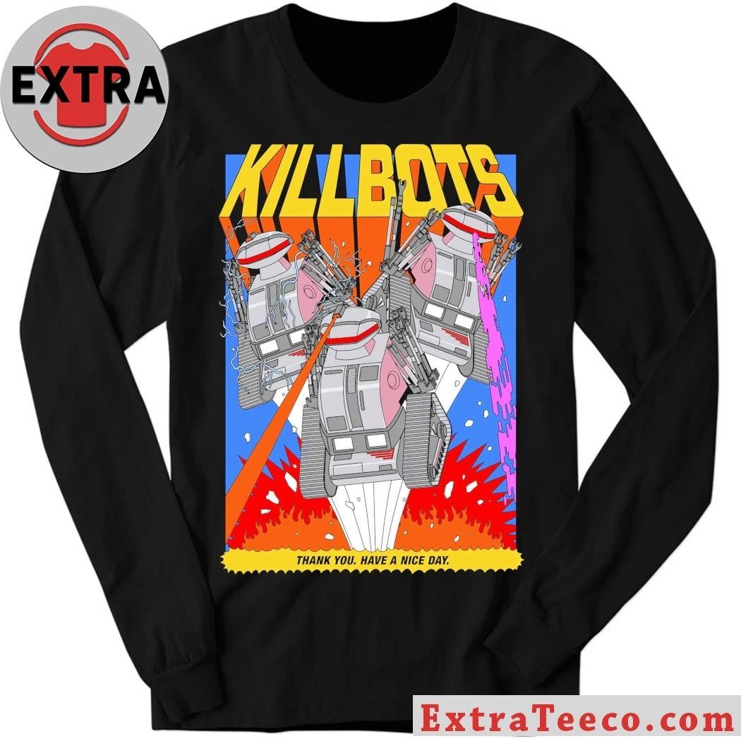 Challenge of the Killbots Chopping Mall Shirt