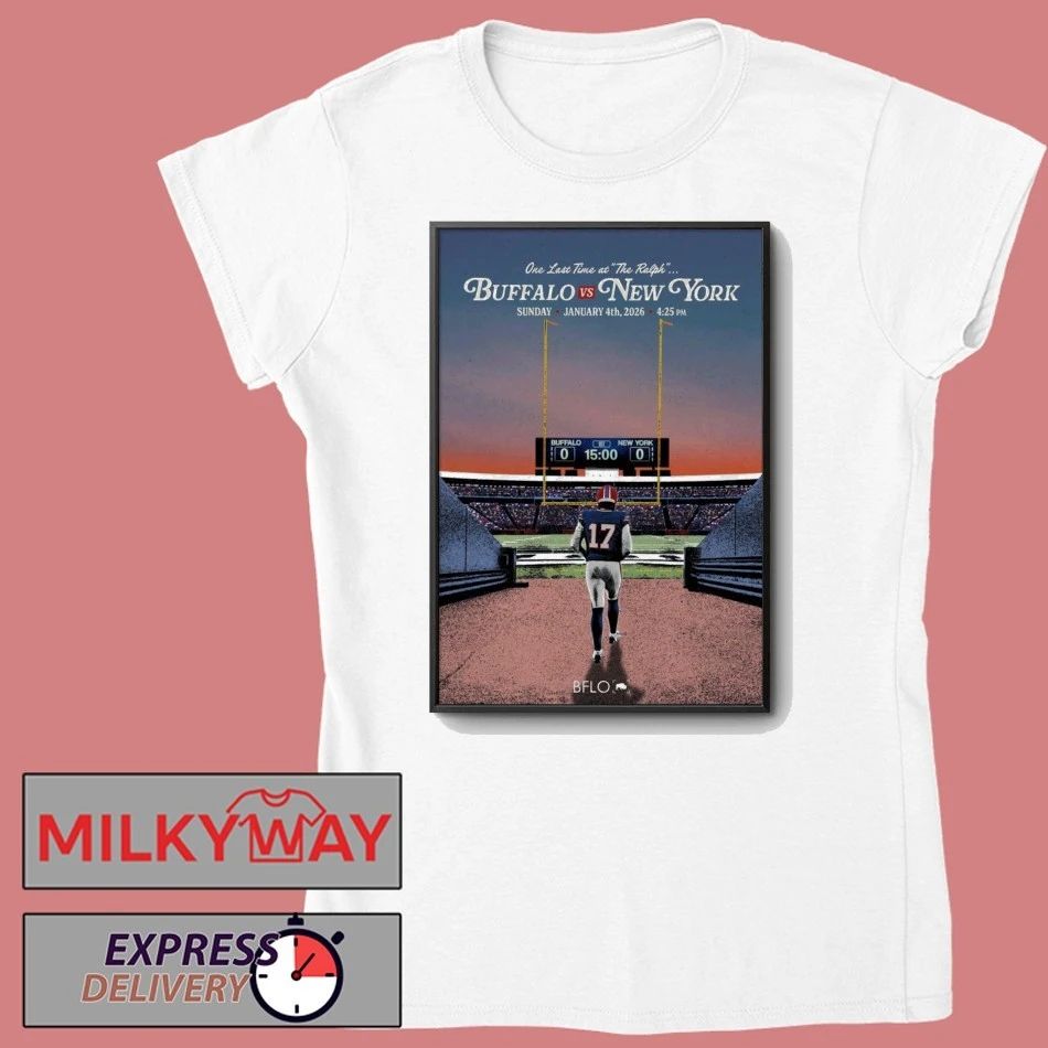 The Ralph Buffalo vs New York Transitown, McKinley Jan 4 2026 Poster shirt
