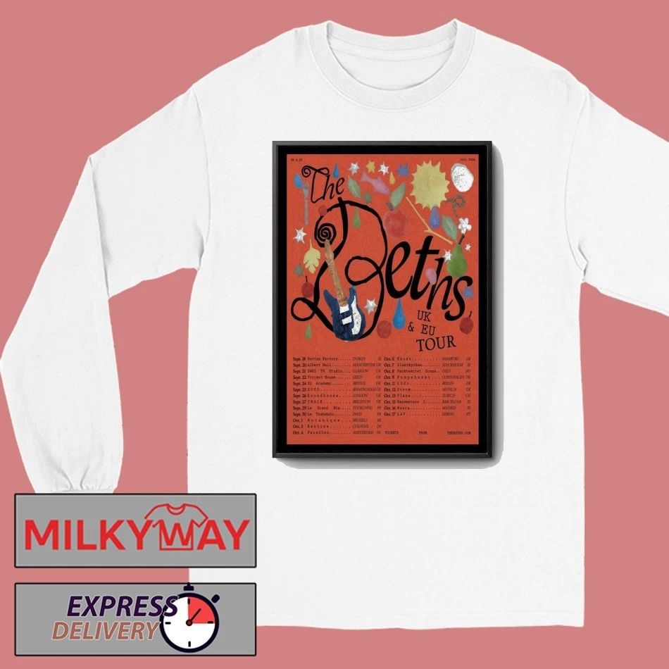 2025 The Beths UK & EU Tour Poster shirt