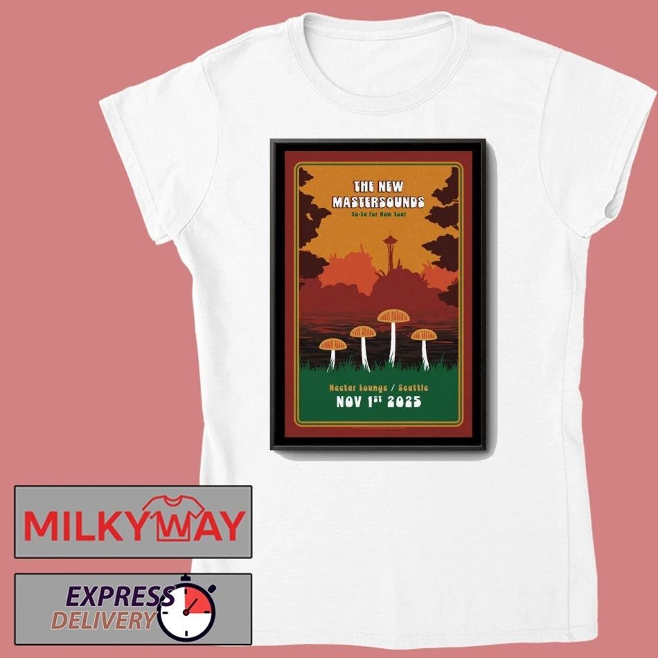 The New Mastersounds Seattle, WA 11.01.2025 Poster shirt