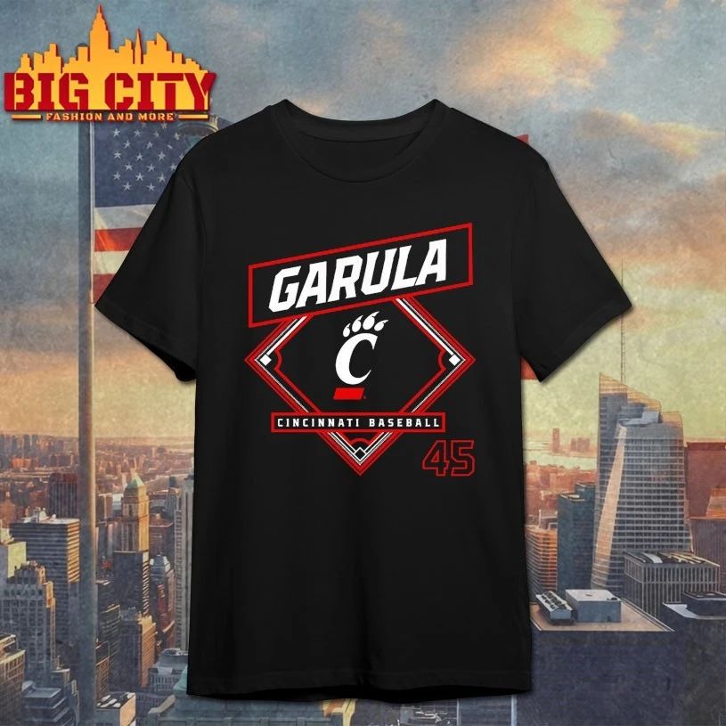 Brenden Garula Cincinnati Bearcats Baseball T-shirt