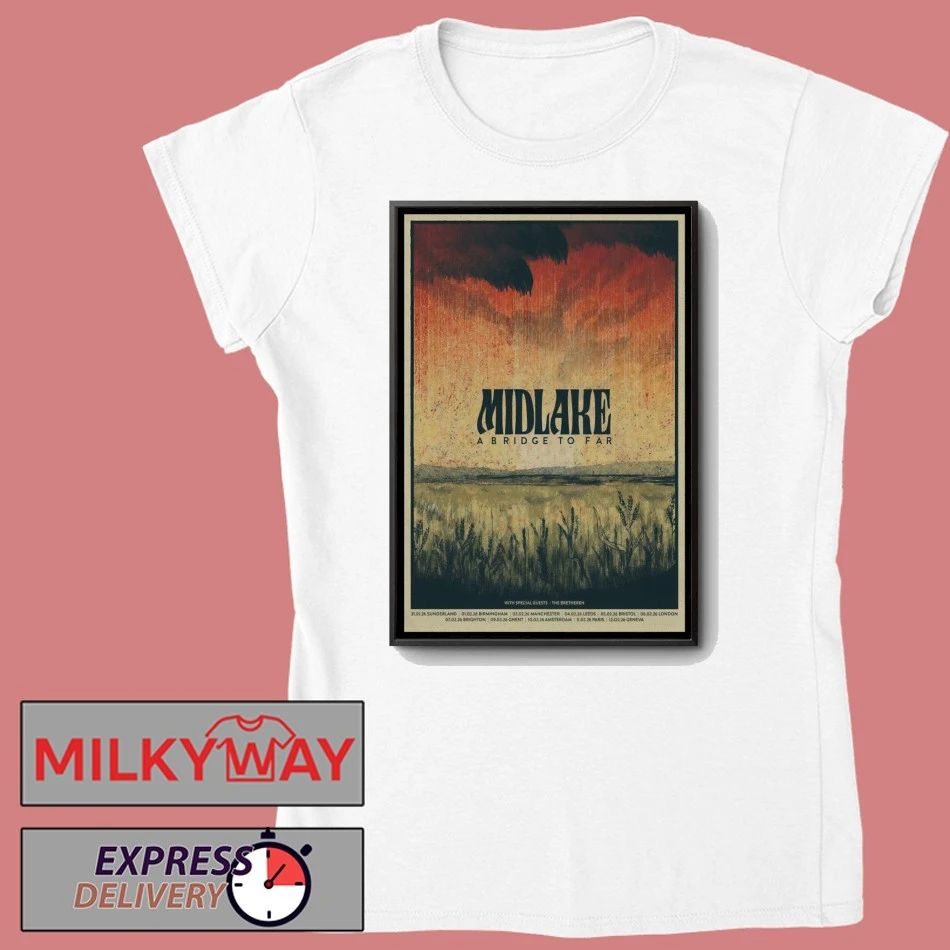 Poster Midlake Tour EU-UK 2026 shirt