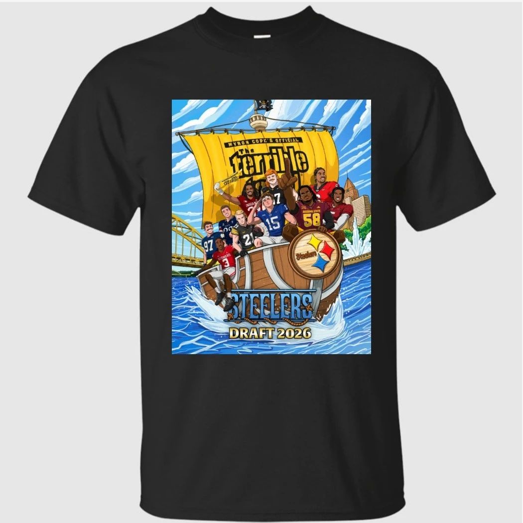 Steelers Draft 2026 Myron Cope’s Official The Terrible Poster Shirt