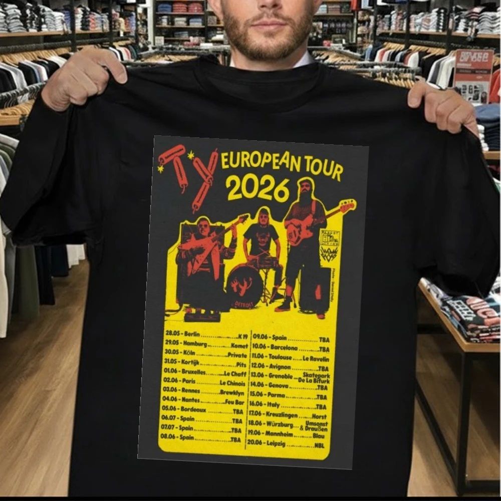 Ty4listening European Tour 2026 Poster Shirt