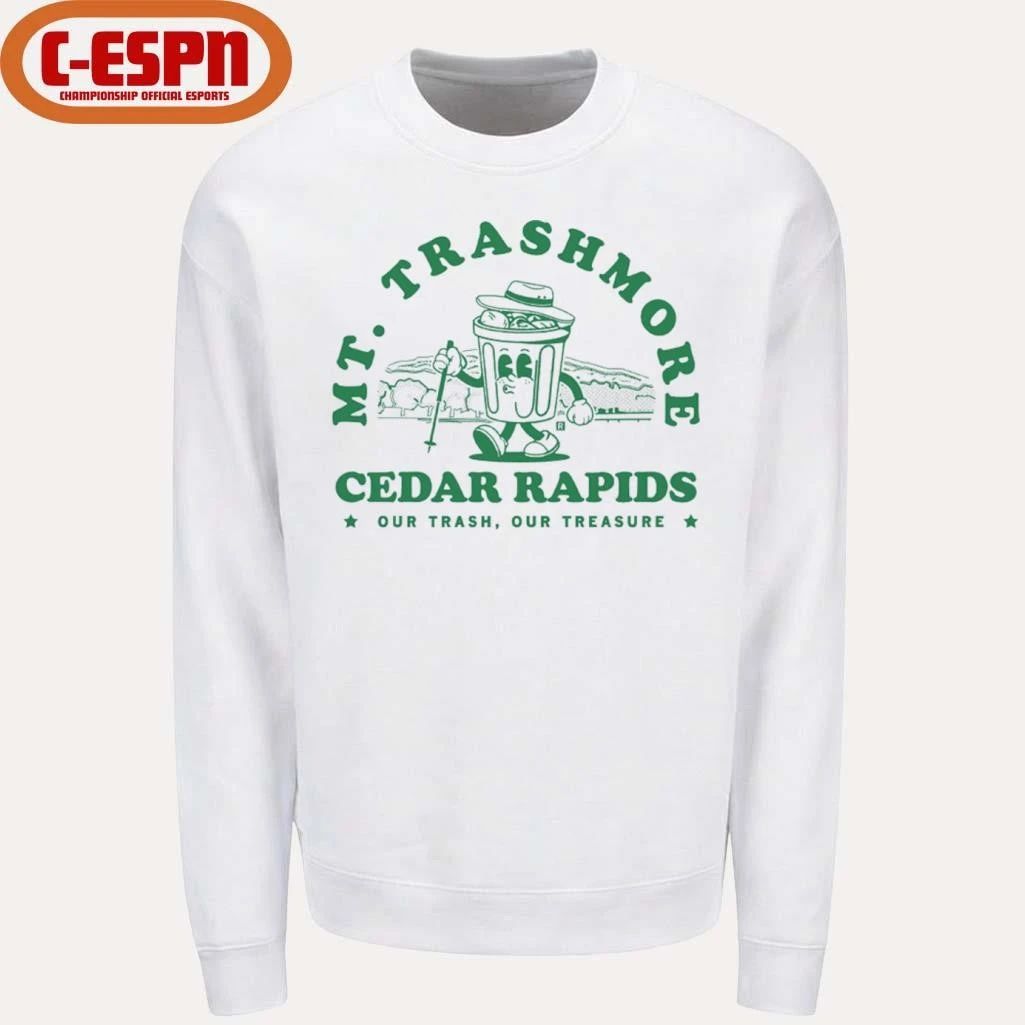 Mt. Trashmore Cedar Rapids Can Cartoon Shirt
