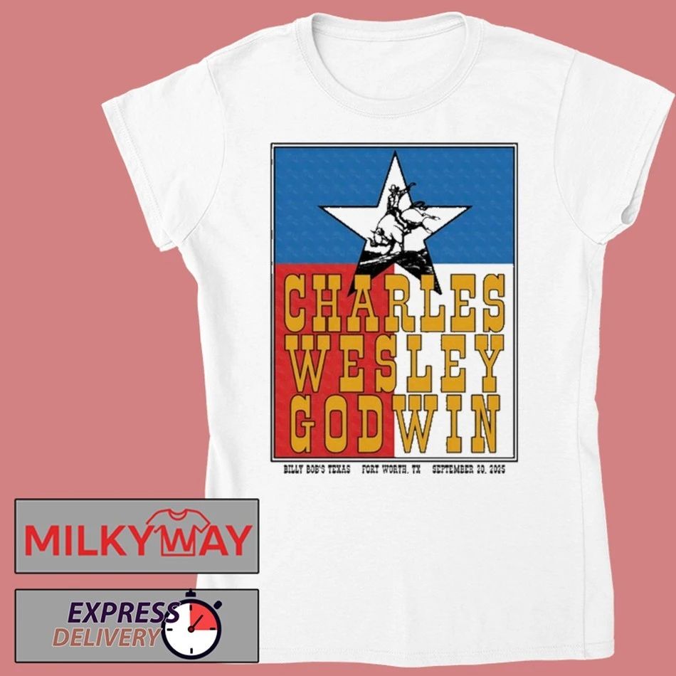 Charles Wesley Godwin Sep 20 2025 Billy Bob’s Texas Show Shirt