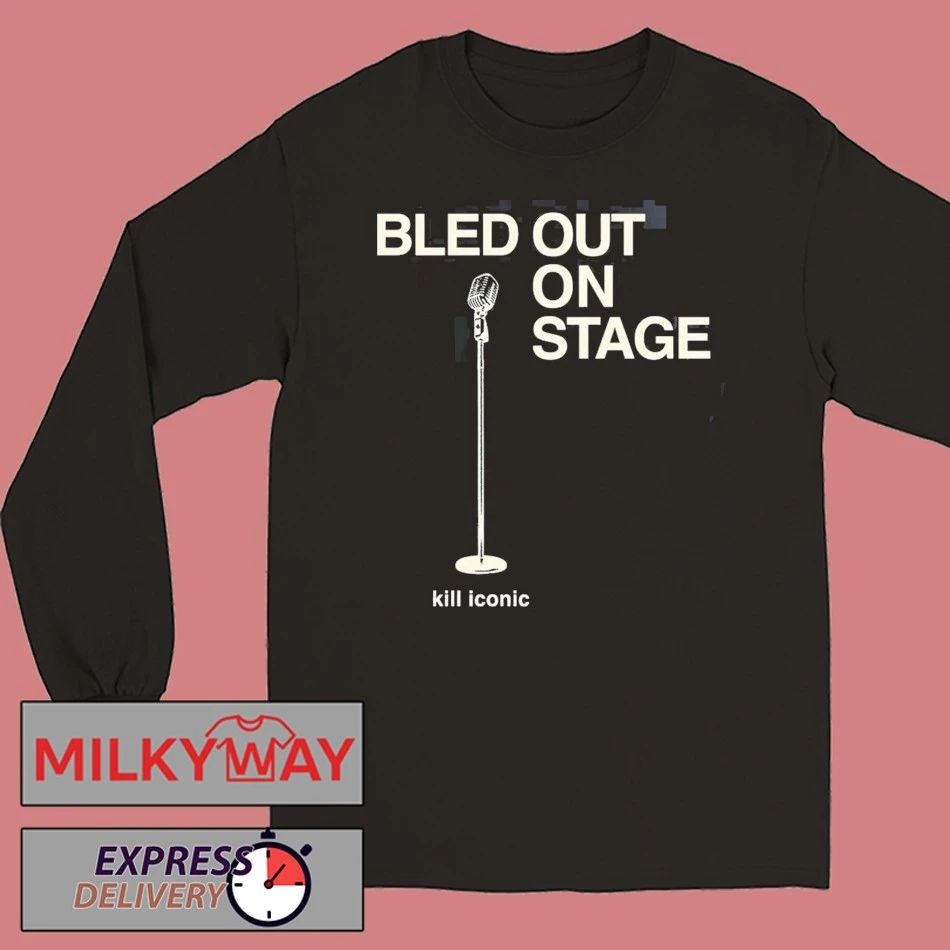 Hail The Sun 2026 Cut Tour Fade Back Merch Bled Out On Stage Kill Iconic T-Shirt
