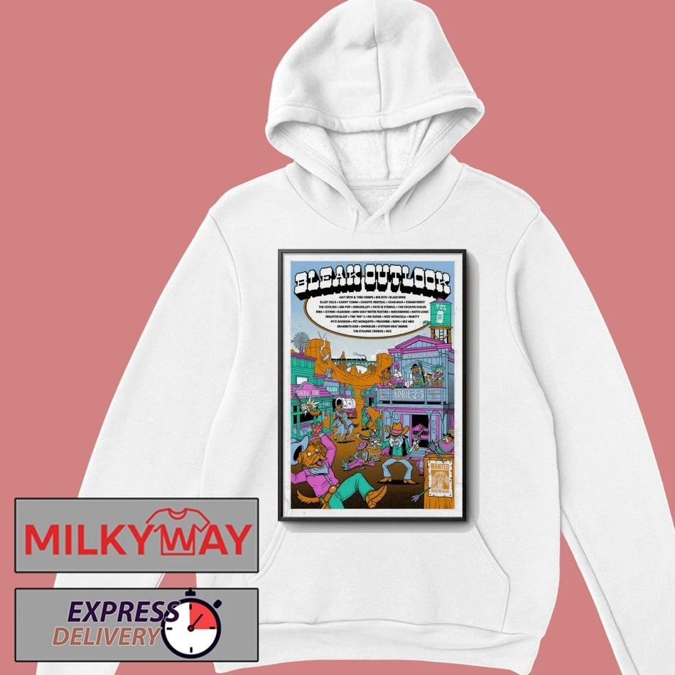 Bleak Outlook Vol Tacoma WA 8 4 2-4 5 2026 Poster shirt