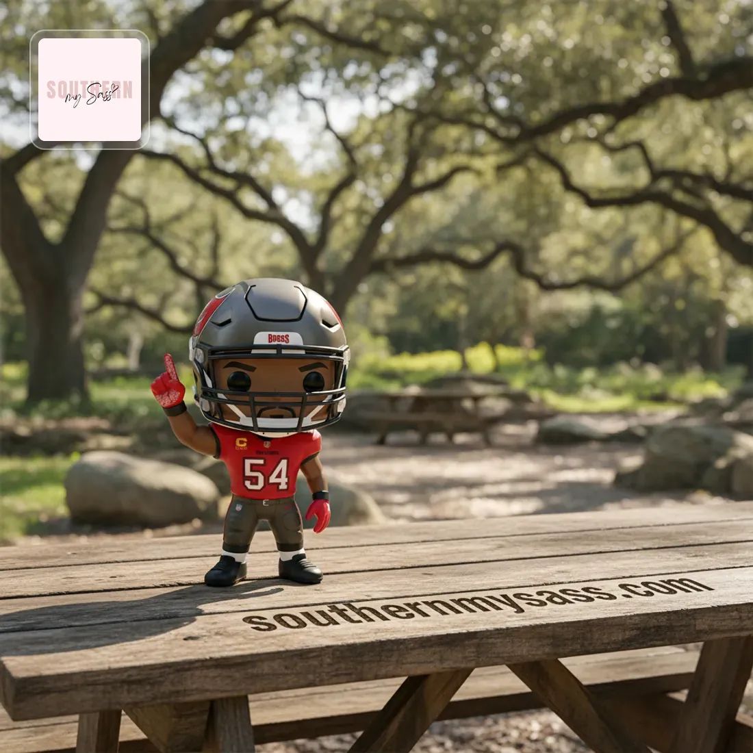 Lavonte David Tampa Bay Buccaneers 14 Seasons Special Edition Pop Figure Doll