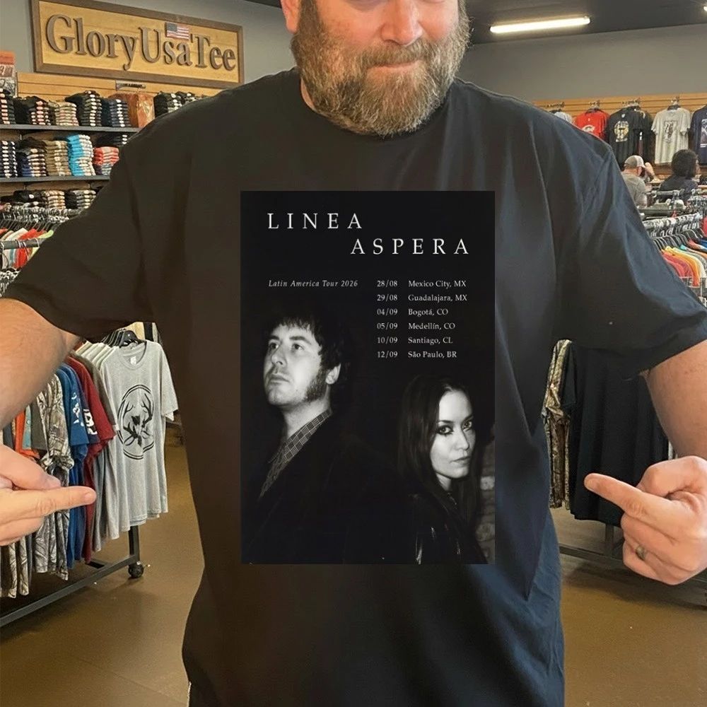 Linea Aspera Latin America Tour 2026 Poster Shirt