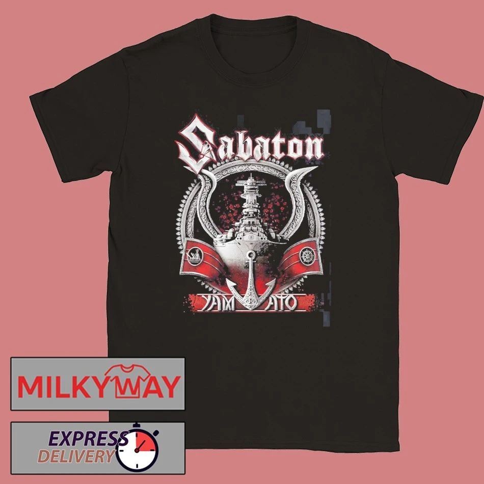 Sabaton Yamato Single Merch Official Art Two Sided T-Shirt
