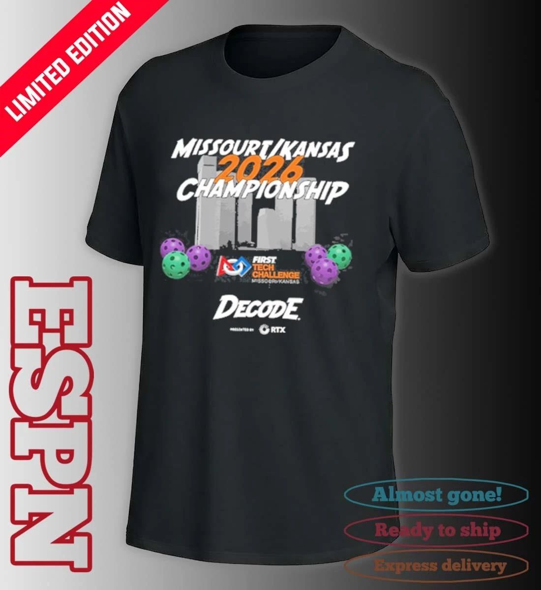 FTC Decode 2026 Championship Missouri, Kansas Shirt