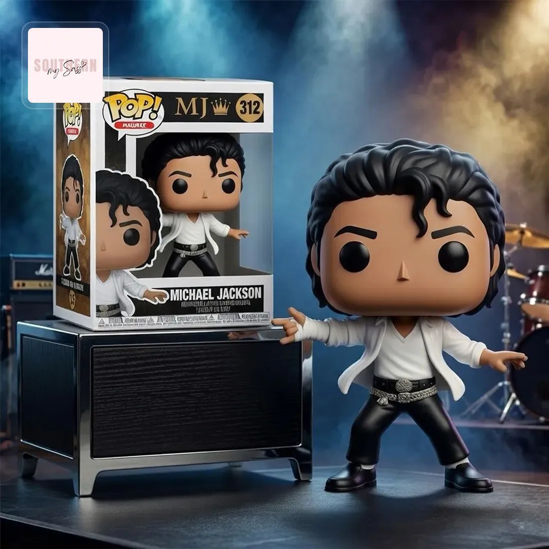 Michael Jackson King of Pop Pop Figure Doll