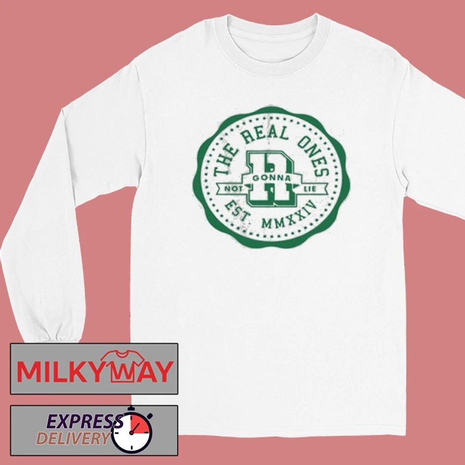 The Real One Badge White shirt