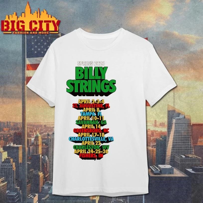 Billy Strings Funky Text Shirt