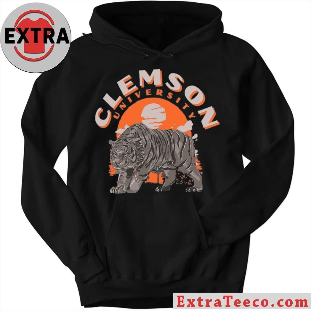 Clemson Tigers Comfort Colors Team Statue T-Shirt