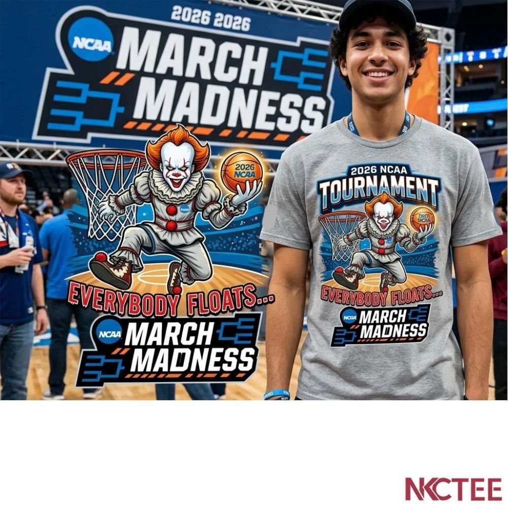 NKCtees 2026 NCAA Tournament basketball Pennywise (IT) shirt