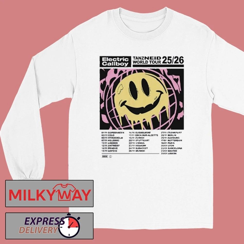 Electric Callboy Graphic Tour Shirt