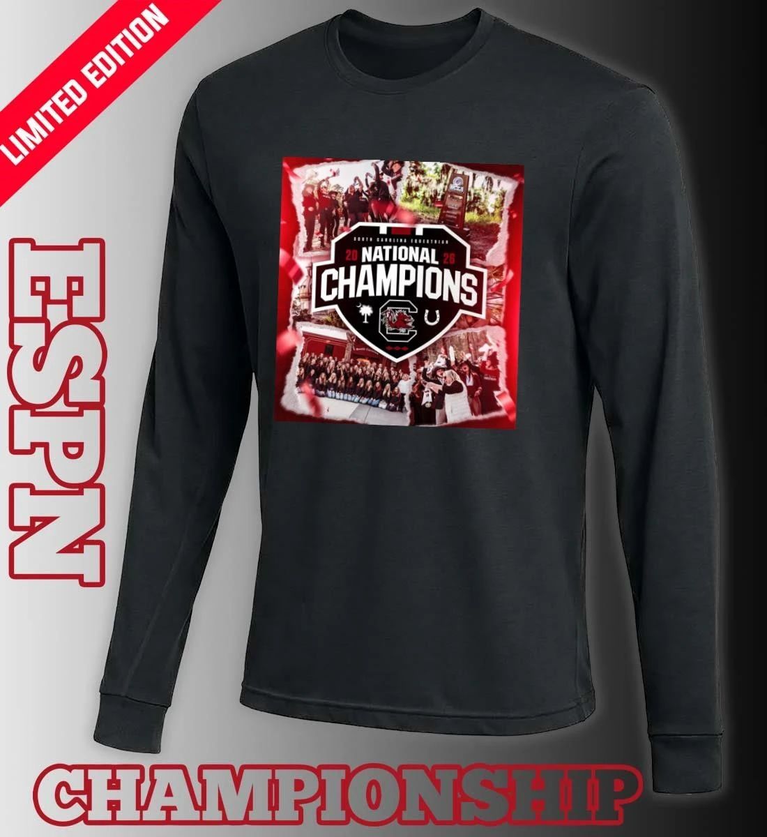 South Carolina Gamecocks 2026 NCAA Equestrian National Champions Poster Shirt